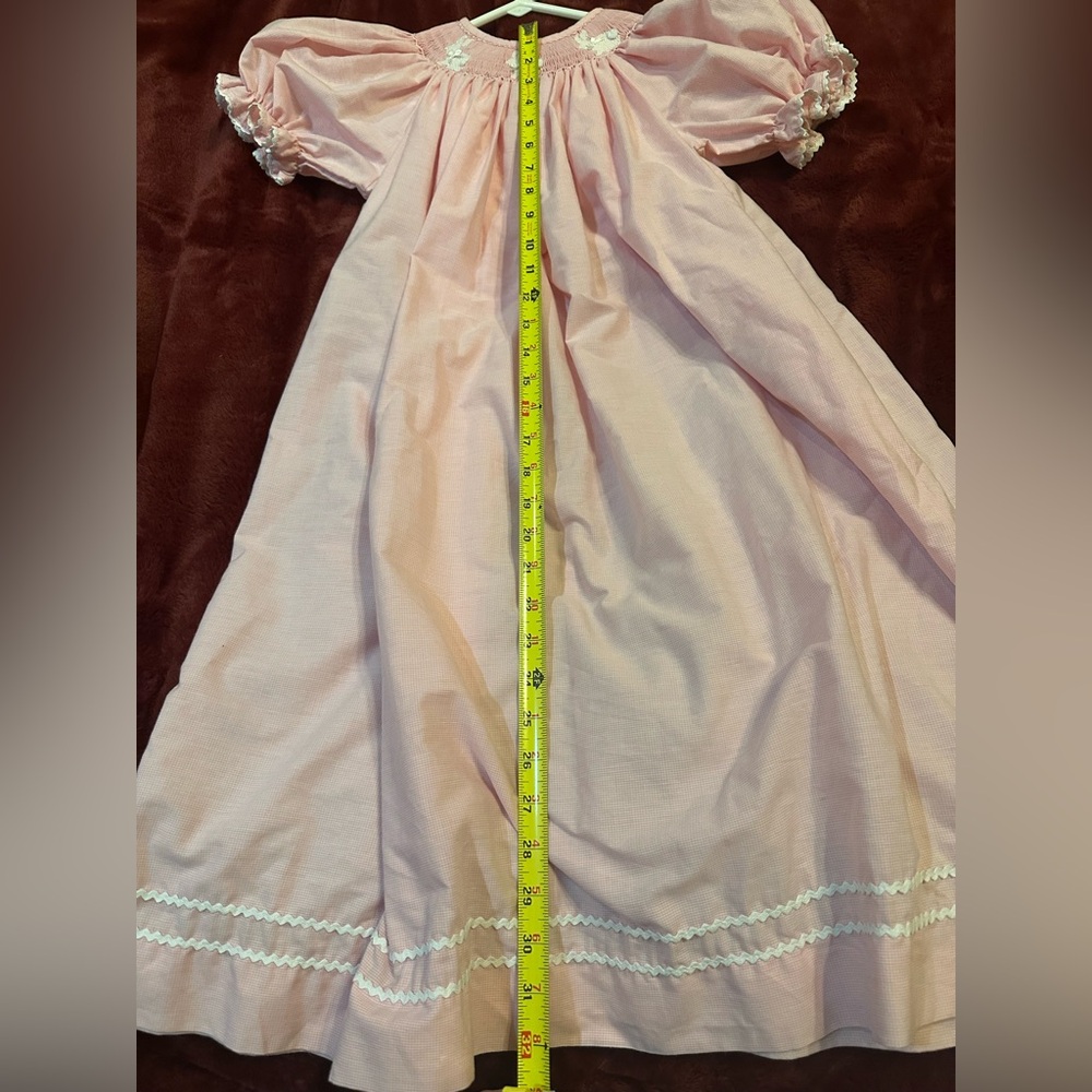 Southern Sunshine Kids Bunny Smocked Dress (7y) - Picture 7 of 7